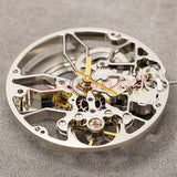 China Made Dandong 8306 Hollow Silver 2 Hands Automatic Mechanical Movement