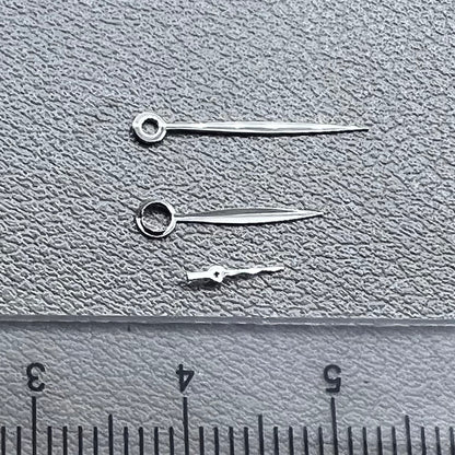 Leaf Shape Silver Willow Watch Hands for Seagull ST3600/ST3621/ETA6497/ETA6498