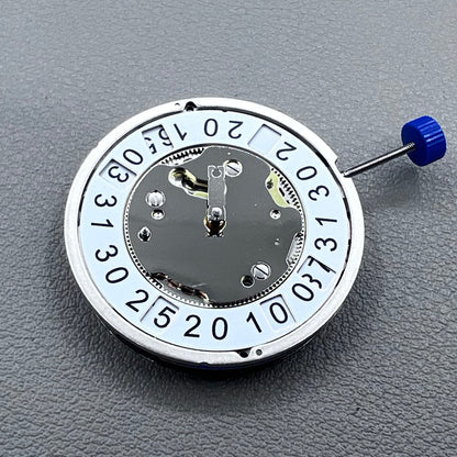 Swiss Ronda 4120B quartz watch movement by Ronda, precise and reliable timekeeping component.
