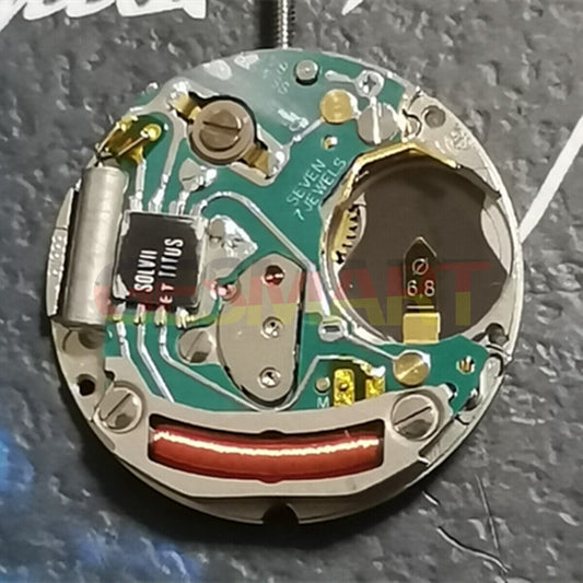 ETA556.115 Swiss Made quartz watch repair part with 3 hands and date at 3 o'clock for precision timekeeping.