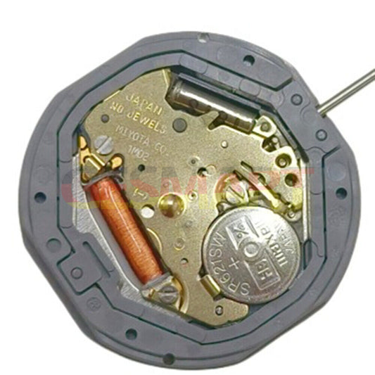 Miyota 1M02 Japan Quartz Movement 3 Hands Date@3 Day Date English&Chinese Dial