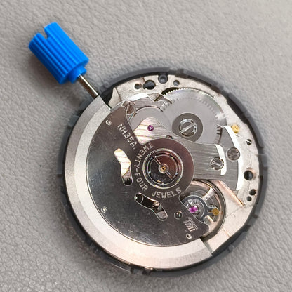 Seiko NH35A Automatic Mechanical Movement Black Wheel 24 Jewels Date@6