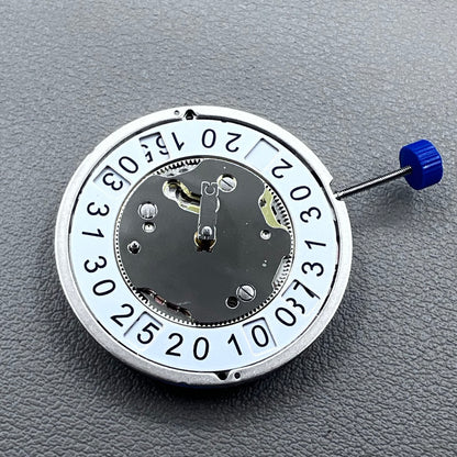 Swiss Ronda 4120B quartz watch movement by Ronda, precise and reliable timekeeping component.