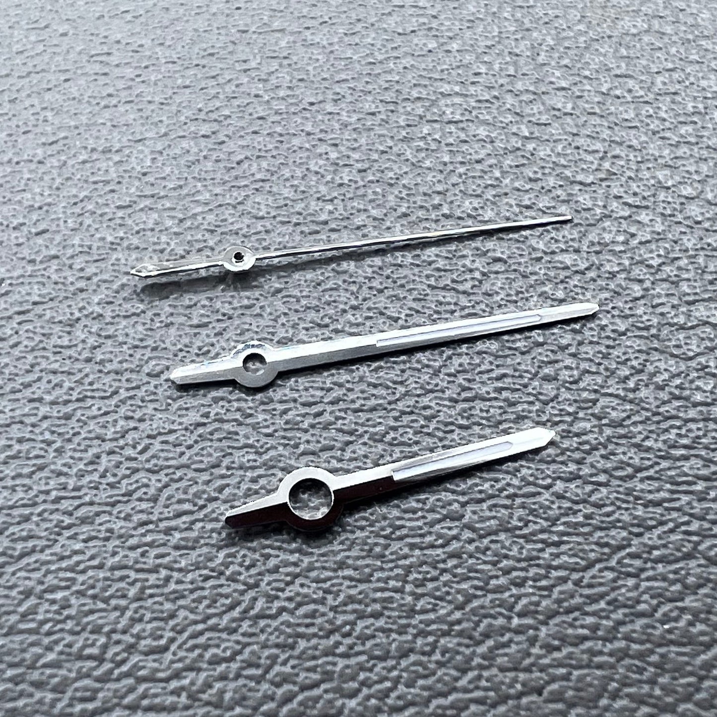 Silver Green Luminous Watch Hands Generic For ETA 2892 2836 2824