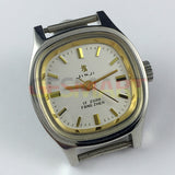 24mm SHANGHAI JINJI Manual Mechanical Lady Watch 17 Jews Golden Nail Square Case