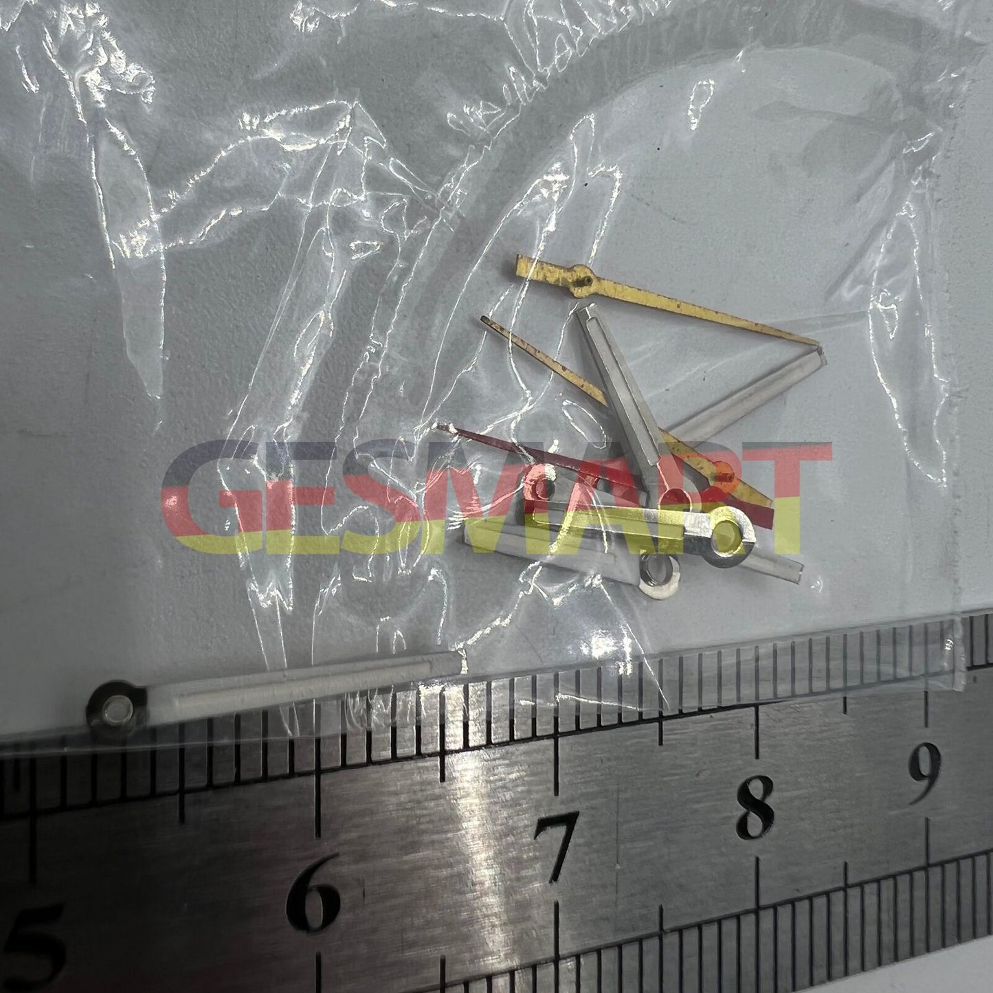 Silberne Leuchtzeiger für Miyota 2035 Uhr Quarzwerk P1-H4-C120 