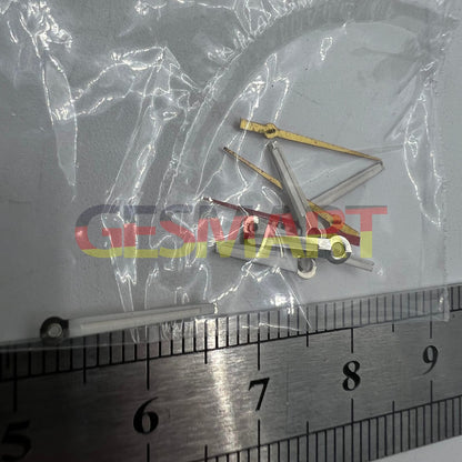 Silberne Leuchtzeiger für Miyota 2035 Uhr Quarzwerk P1-H4-C120 