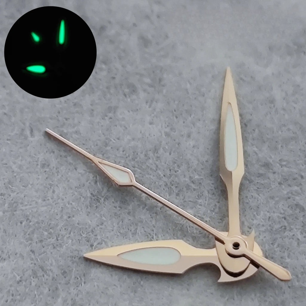 NH35 Green Luminous Watches Hands For NH35 NH36 4R 7S Replacements Parts