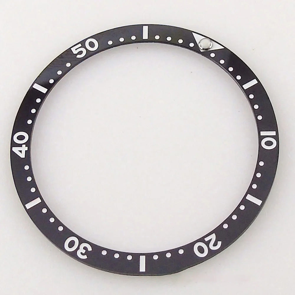Tandorio ceramic bezel insert 38mm x 32.15mm for SKX007 SKX011 watch accessories replacement