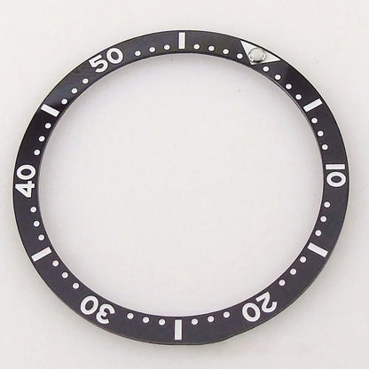 Tandorio ceramic bezel insert 38mm x 32.15mm for SKX007 SKX011 watch accessories replacement