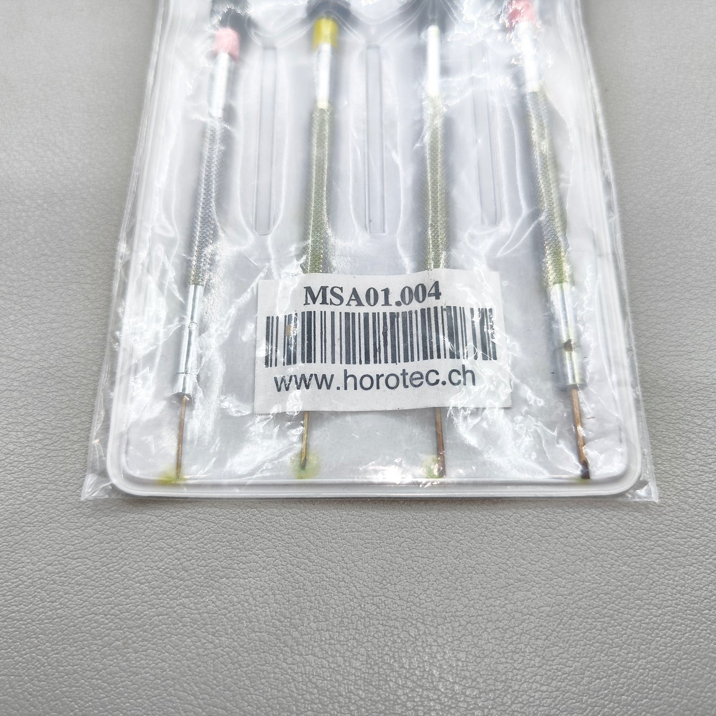 Swiss Horotec MSA01.004 Assortment Of Set of 4 Antimagnetic Screwdrivers