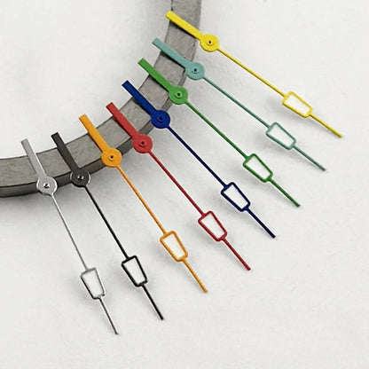 12.5MM Multicolor Watch Hands for NH34 NH35 NH36 NH38 NH72 with Green Luminous