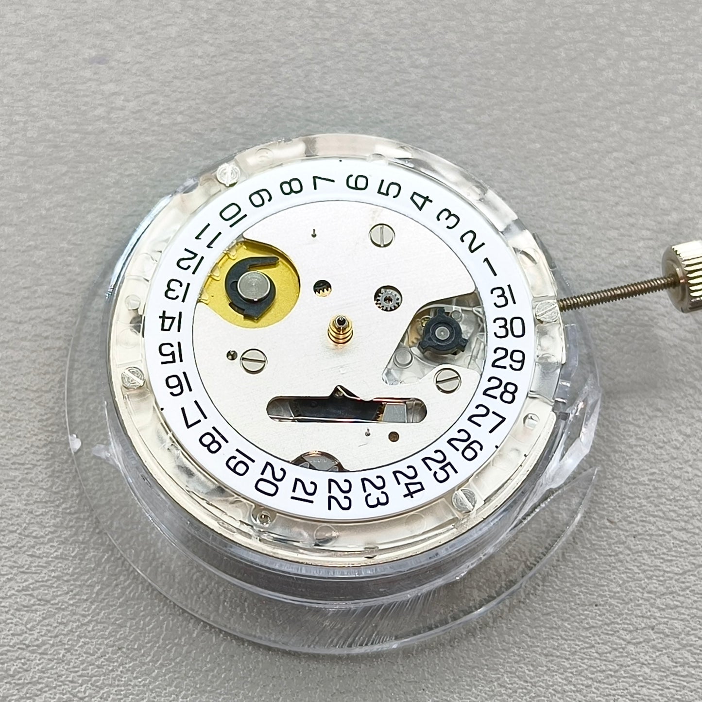 Swiss Genuine ETA C01.211 Chronograph Mechanical Movement 1853 White Dial