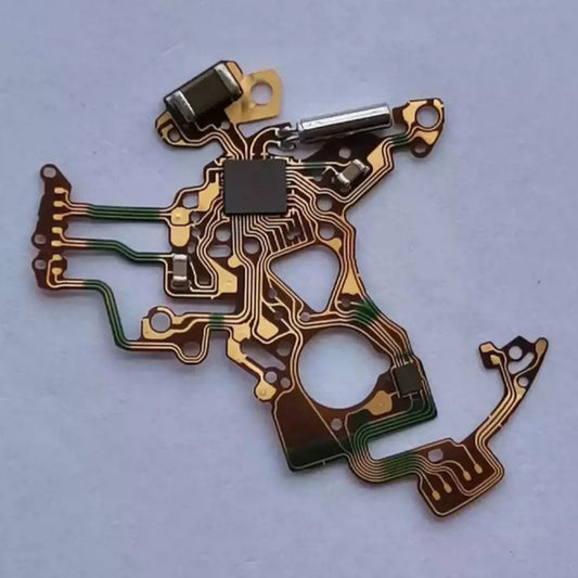 Seiko 7D46 quartz movement circuit board, original Japan-made watch accessory for precision repairs.