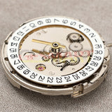 China Made Dandong Silver Double Time Zone Automatic Mechanical Movement Date@3