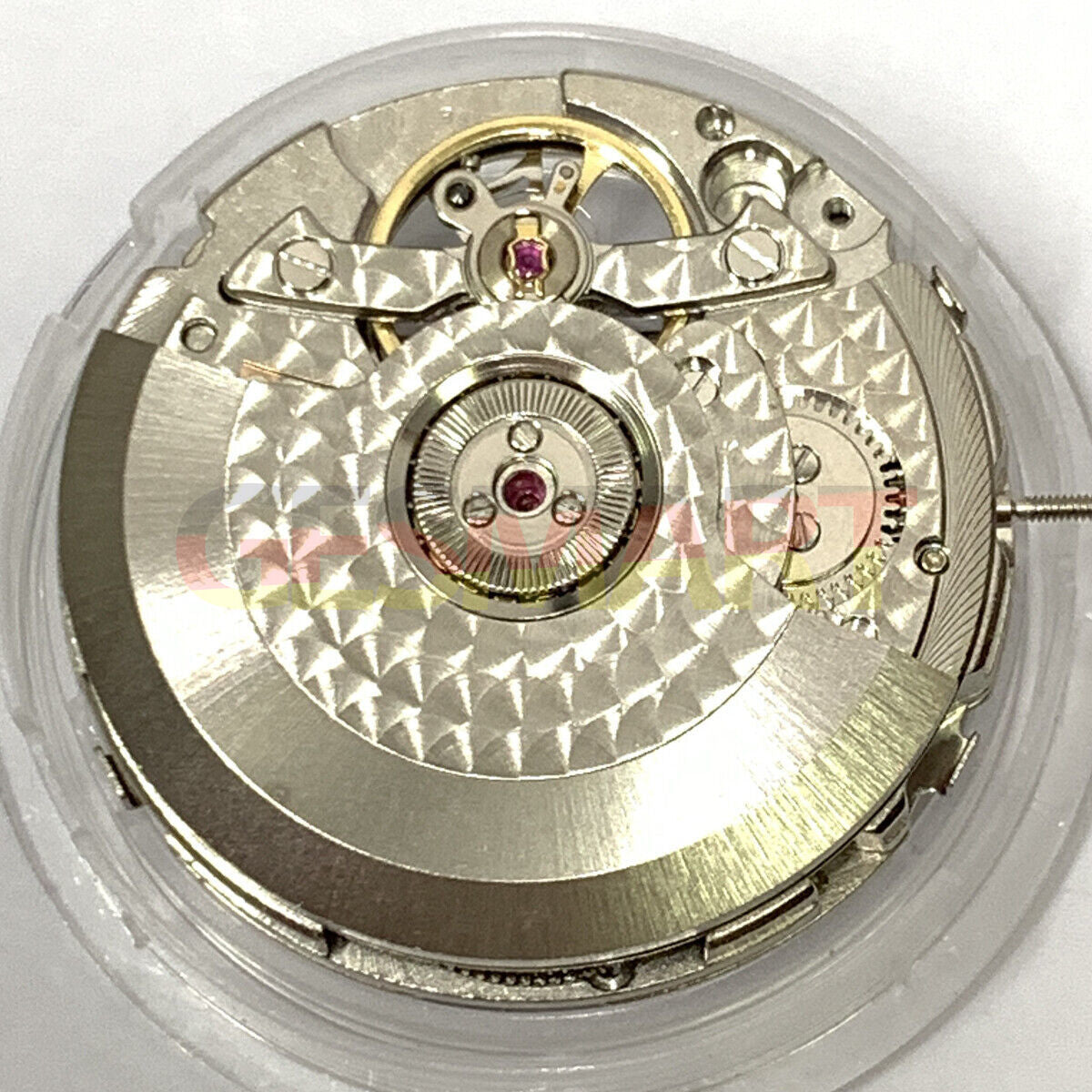 Tianjin Seagull ST25 automatic watch movement showcasing intricate mechanical design for precise timekeeping.