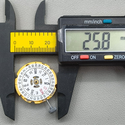 Genuine Golden Miyota 8200 8215 Day Date Automatic Mechanical Movement