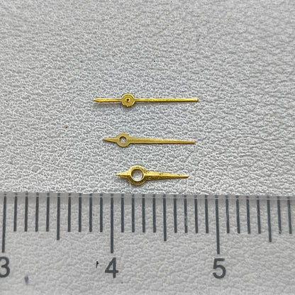 2 Sets/Pack Golden Trims Watch Hands for Ronda 785 Quartz Movement