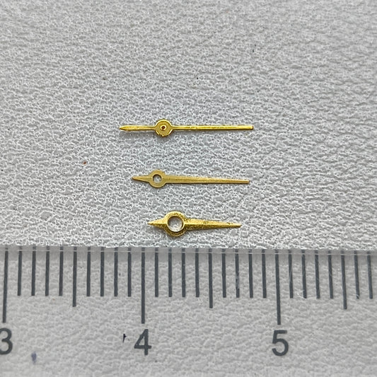 2 Sets/Pack Golden Trims Watch Hands for Ronda 785 Quartz Movement