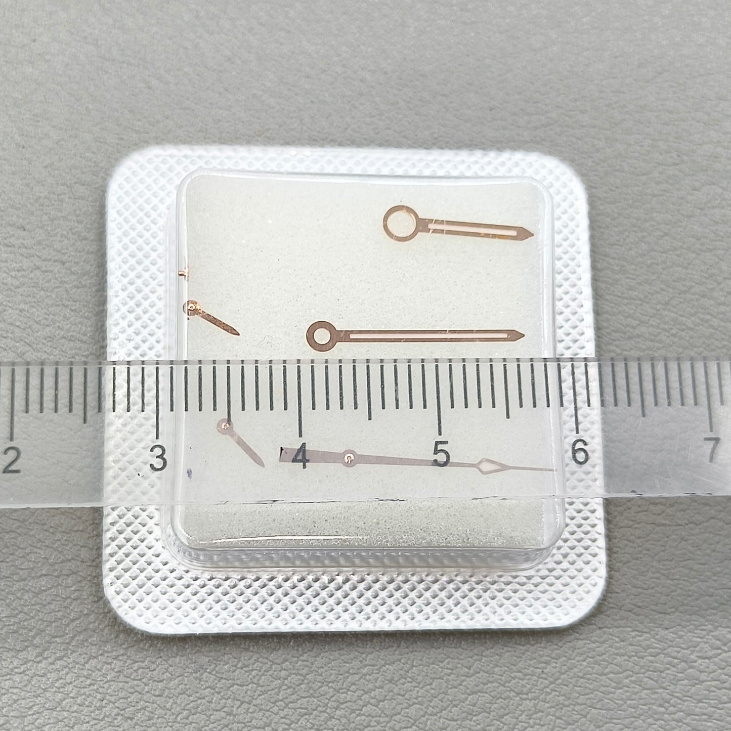 Rose Golden Trim 6Pins Watch Hands for Speedmaster/Seamaster ETA/Dandong 7750