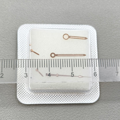 Rose Golden Trim 6Pins Watch Hands for Speedmaster/Seamaster ETA/Dandong 7750