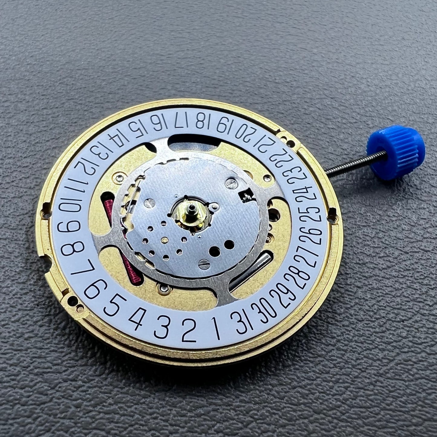Swiss ETA F06.111 quartz watch movement with date at 6 o'clock by ETA