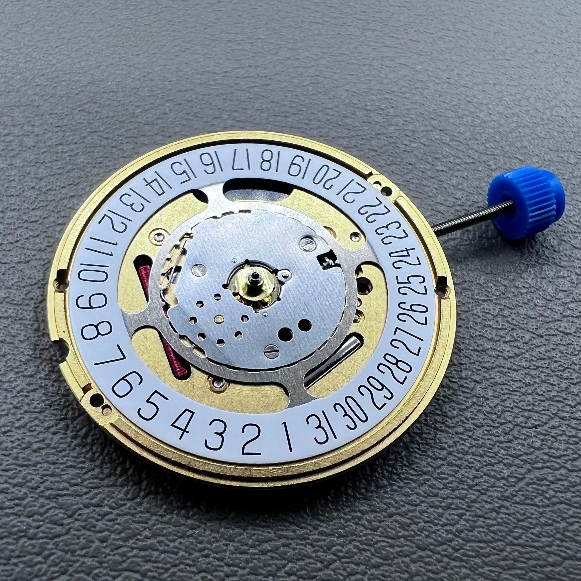 Swiss ETA F06.111 quartz watch movement with date at 6 o'clock by ETA