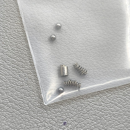 A Set of Watch Bezel Inner Case Spring Rotating Steel Ball Spring Ball for RLX SUB