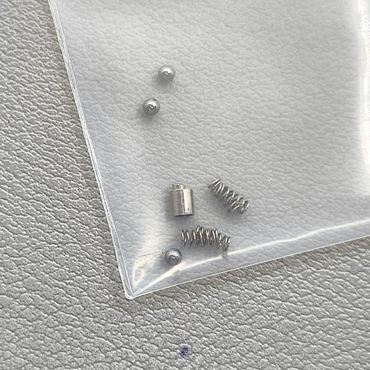 A Set of Watch Bezel Inner Case Spring Rotating Steel Ball Spring Ball for RLX SUB