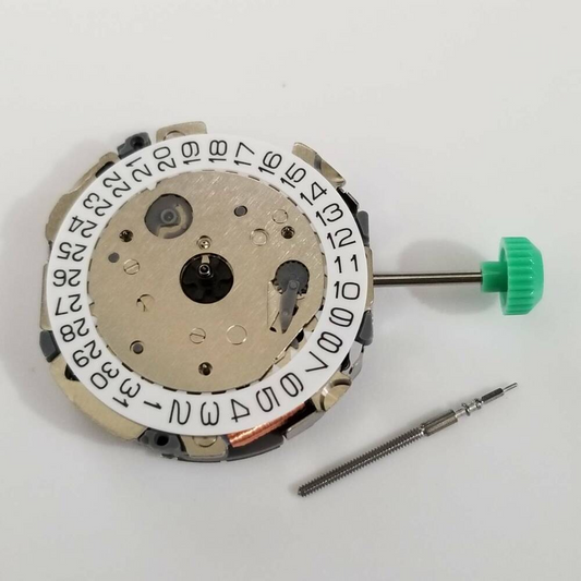 Miyota FS00 quartz watch movement replacement part for precise timekeeping and repairs.