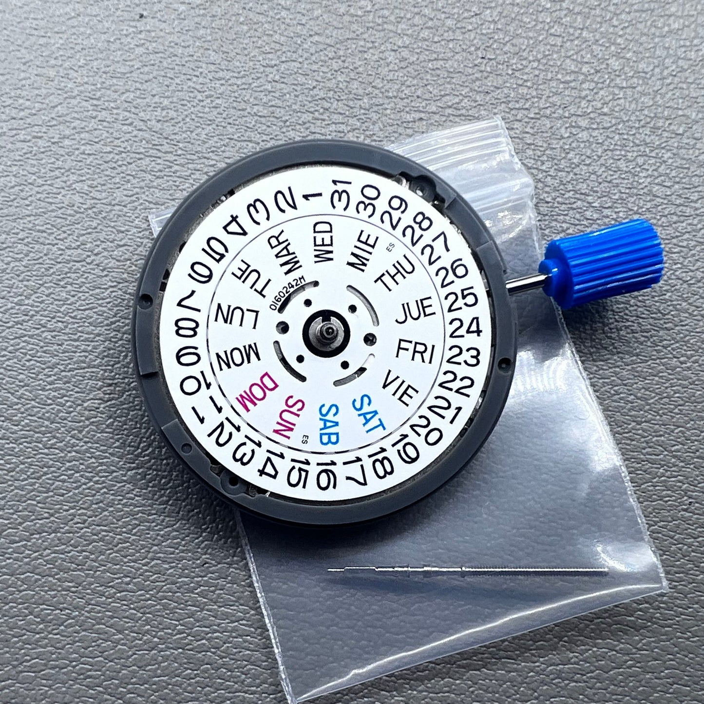 Seiko SII NH36A automatic watch movement for precise timekeeping in watch accessories.