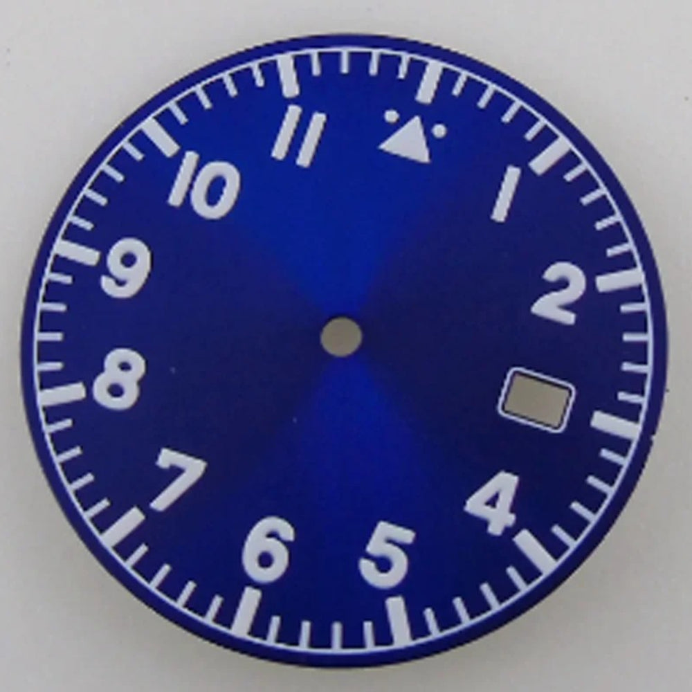 33.6mm Multicolor Watch Dial Fit For NH35AA NH36AA with Green Luminous Modified