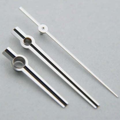 High Cannon black and silver watch hands by High Cannon, compatible with 3155 Mechanical Movement Datejust 40 Series.