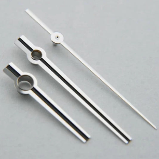 High Cannon black and silver watch hands by High Cannon, compatible with 3155 Mechanical Movement Datejust 40 Series.