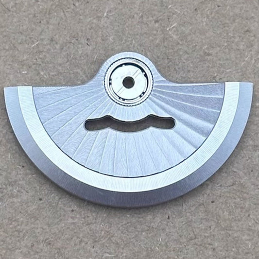 Modified Light Blue Sector Hollow Rotor Oscillating Weight for NH35 NH36 Movement