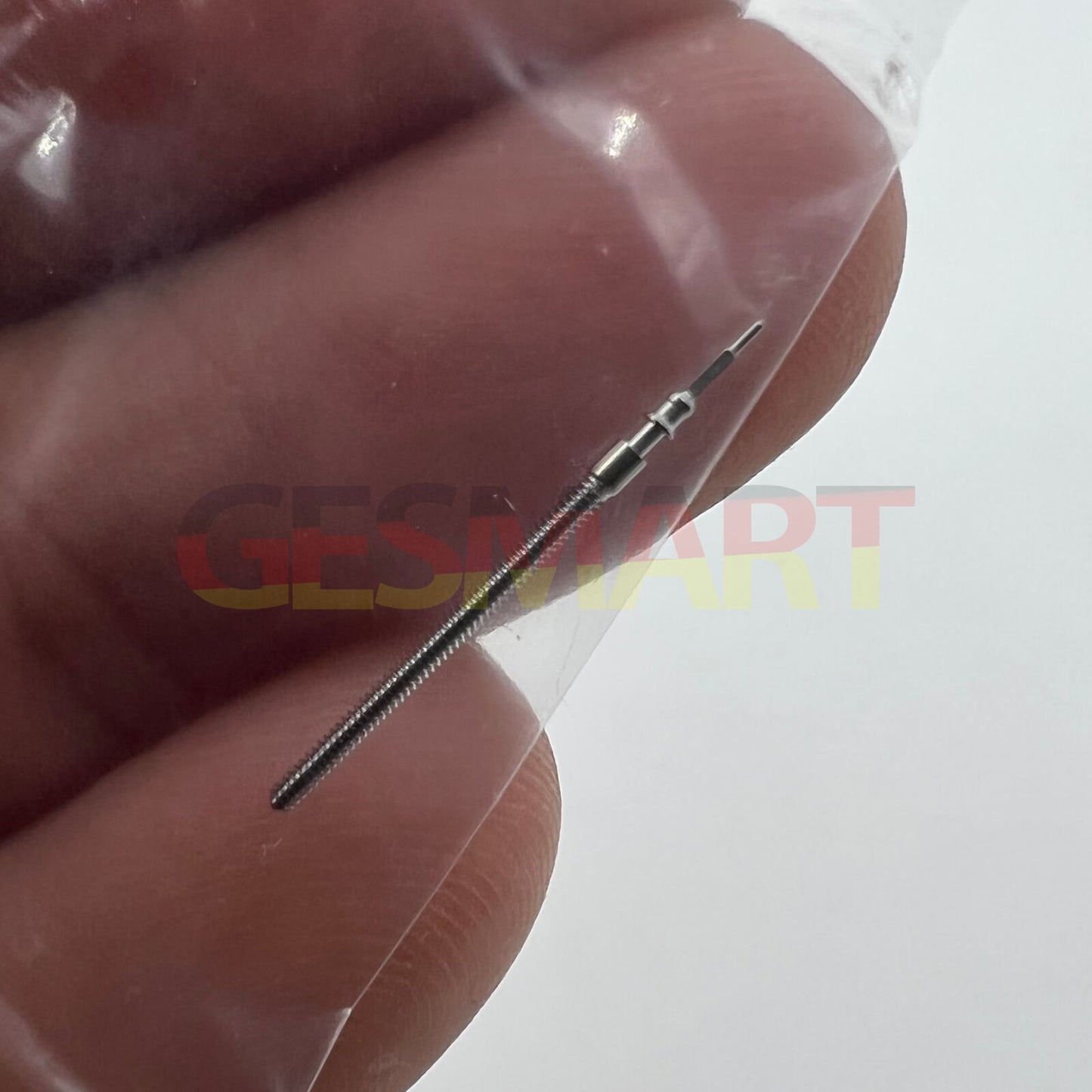 Replacement winding stem for Miyota 6M50 quartz watch movement, durable and precise.