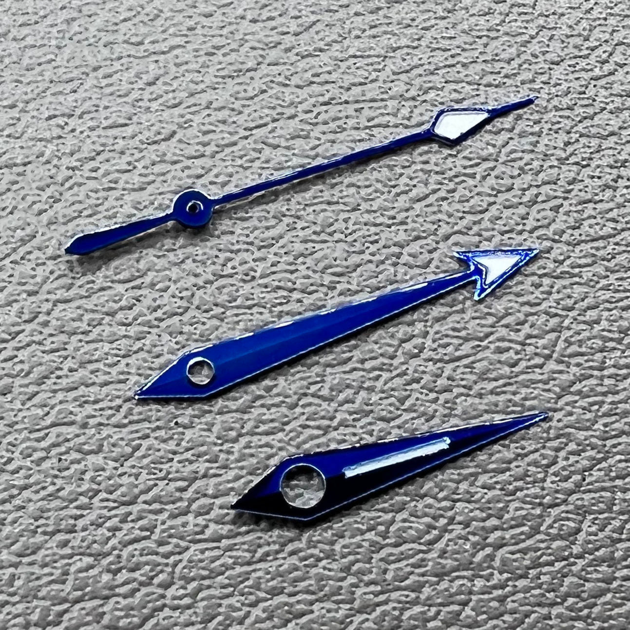 18 5X15 1X10 9mm Blaue Leuchtzeiger Uhr ETA2836 2824 2892A2 Set modifiziert