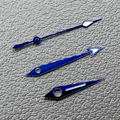 18 5X15 1X10 9mm Blaue Leuchtzeiger Uhr ETA2836 2824 2892A2 Set modifiziert