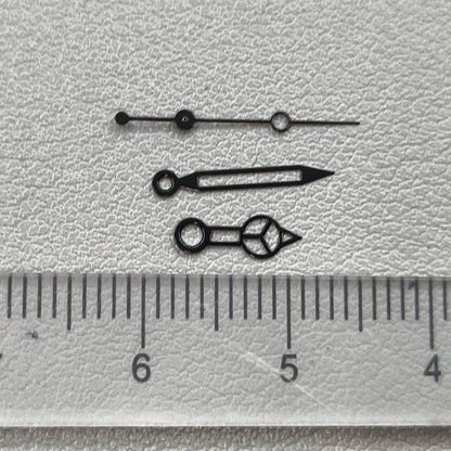 2 Sets/Pack Black Hollow Watch Hands Suitable for NH35/36/4R/7S Movement