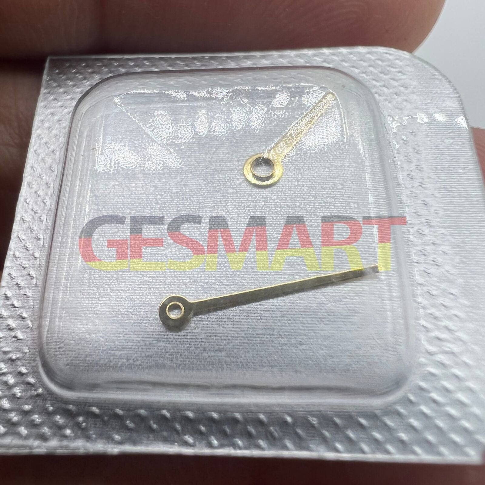 Gold watch hands set for 901.001 movement, compatible with K2U/K5U models by Brand New, precise timepiece upgrade.