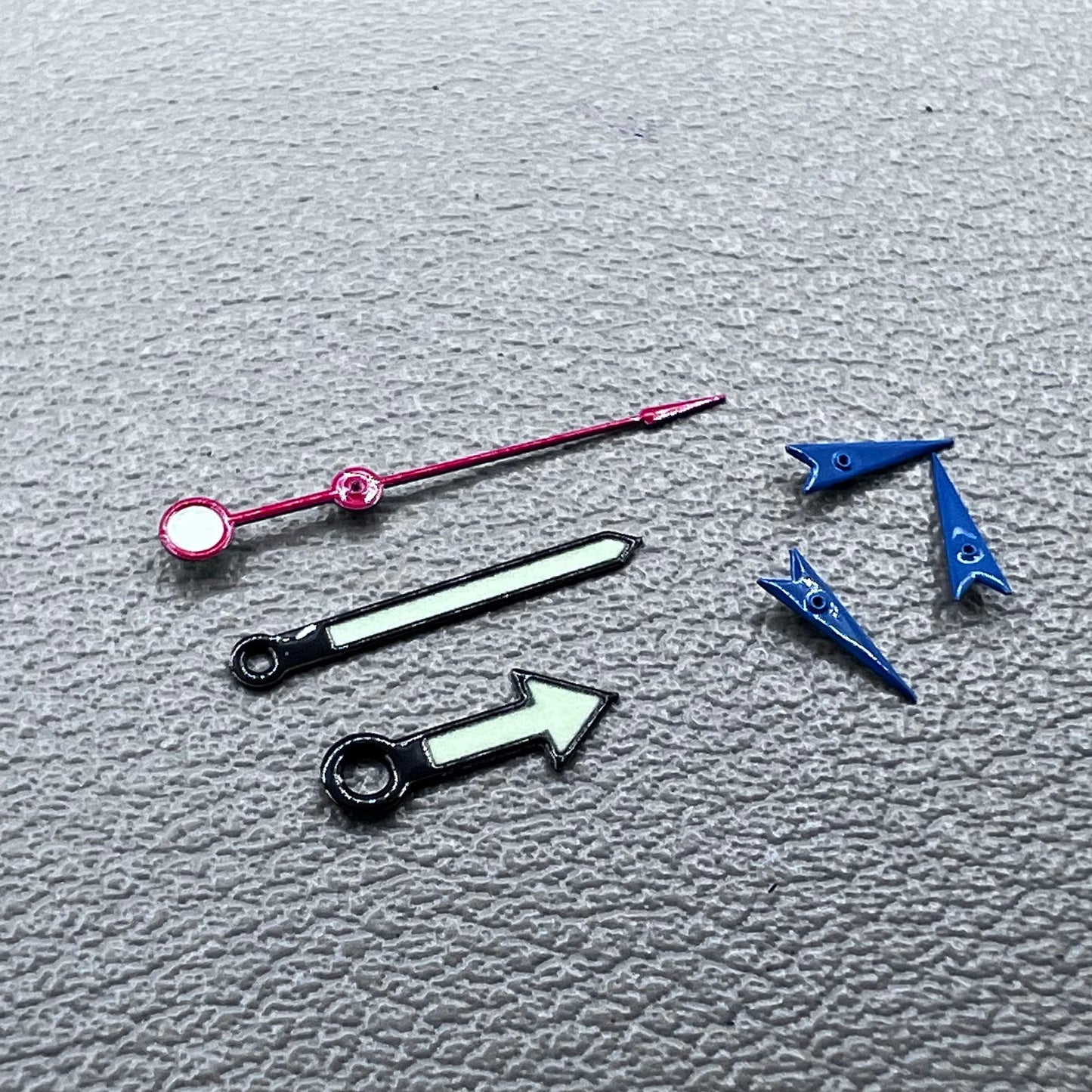 2 Sets Green Luminous Arrow Shape Watch Hands for Miyota OS10 OS20 OS60 OS80