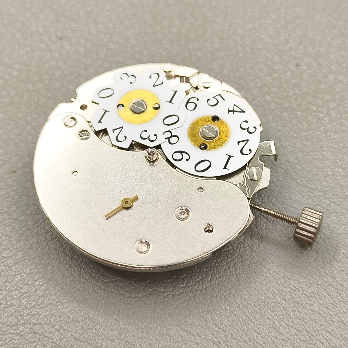 Tianjin T17 Chronograph Mechanical Movement Ultra Thin Big Calendar@12