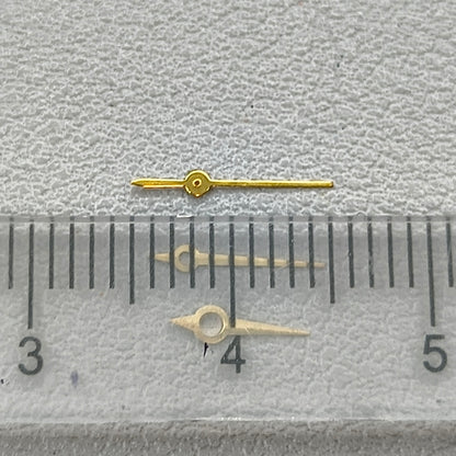 2 Sets/Pack Golden Trims Watch Hands for Ronda 785 Quartz Movement