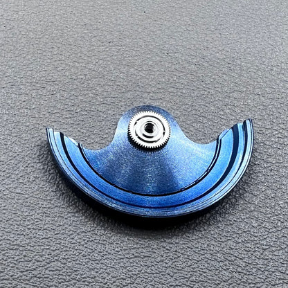 Dark blue Water Ripple rotor weight for NH34/NH35/NH36/NH38 watch movements