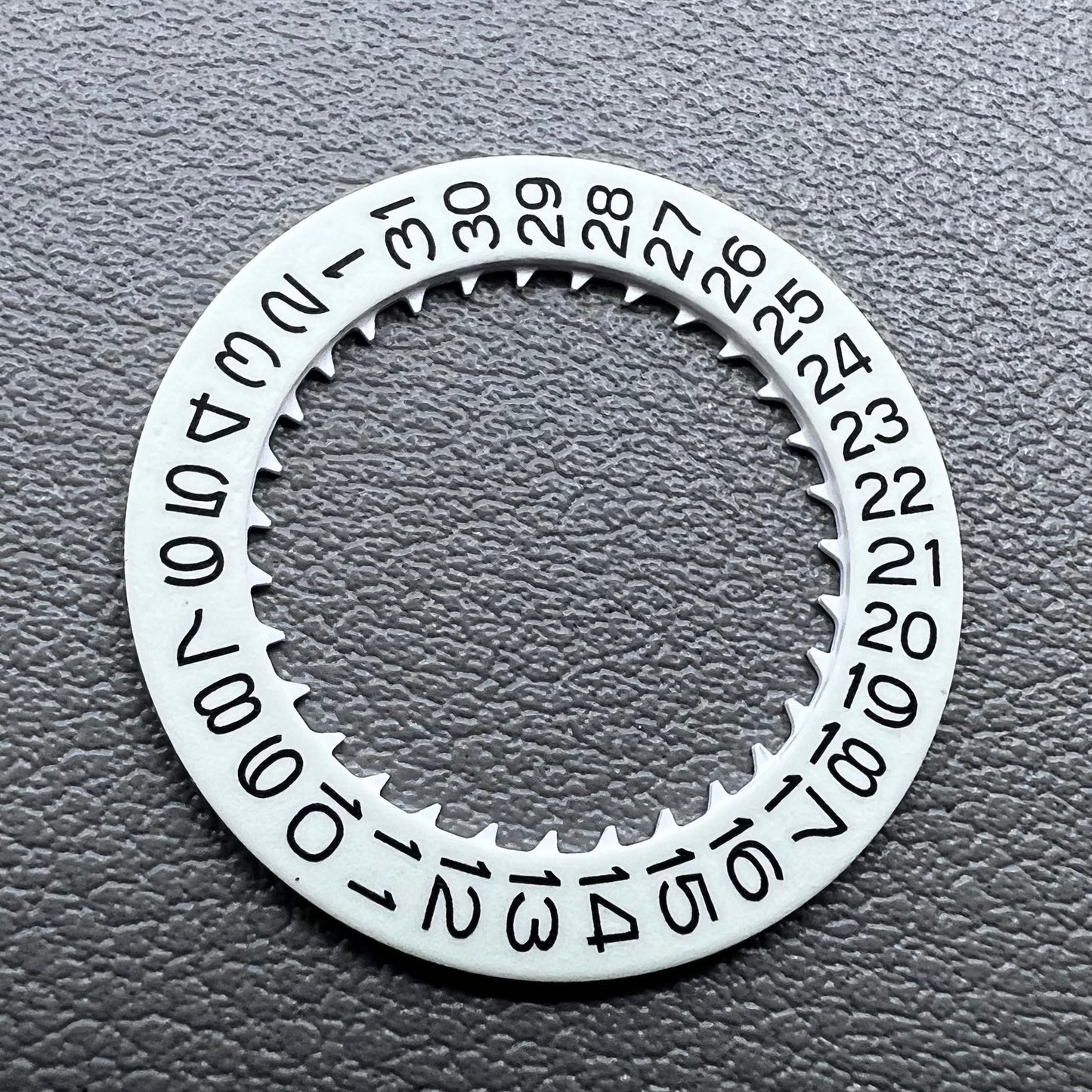 White Background Numerals C3 Green Luminous Disk Date Wheel for Miyota NH35 NH36