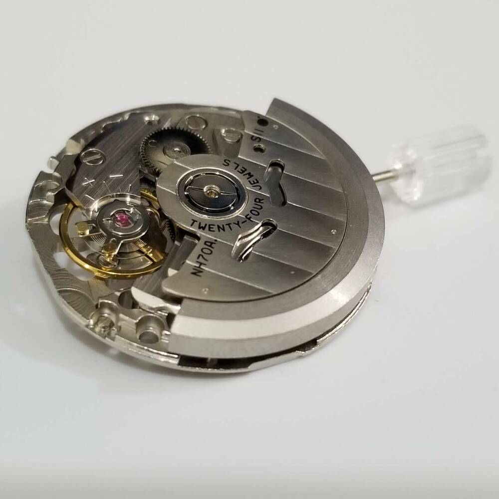 SII NH70 automatic watch repair part replacing 4R71 for precise Seiko mechanical movement.