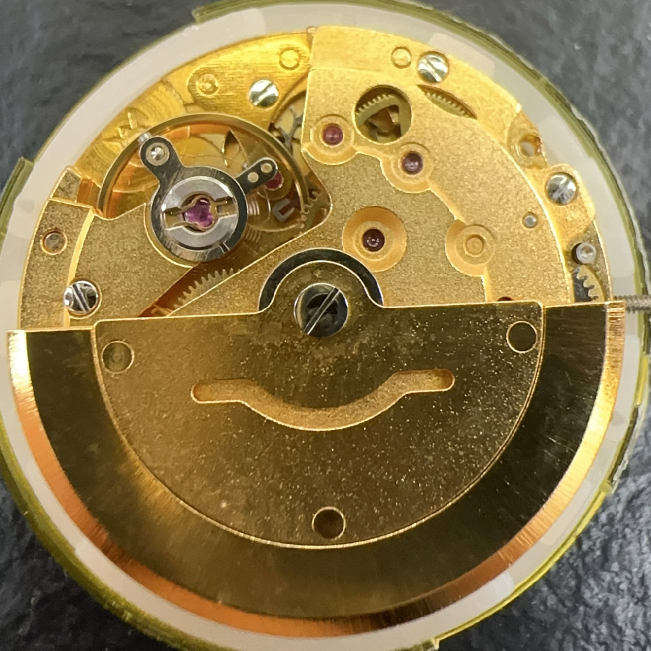 Mingzhu Golden 8205 2813 mechanical watch movement with double calendar and date at 3 o'clock