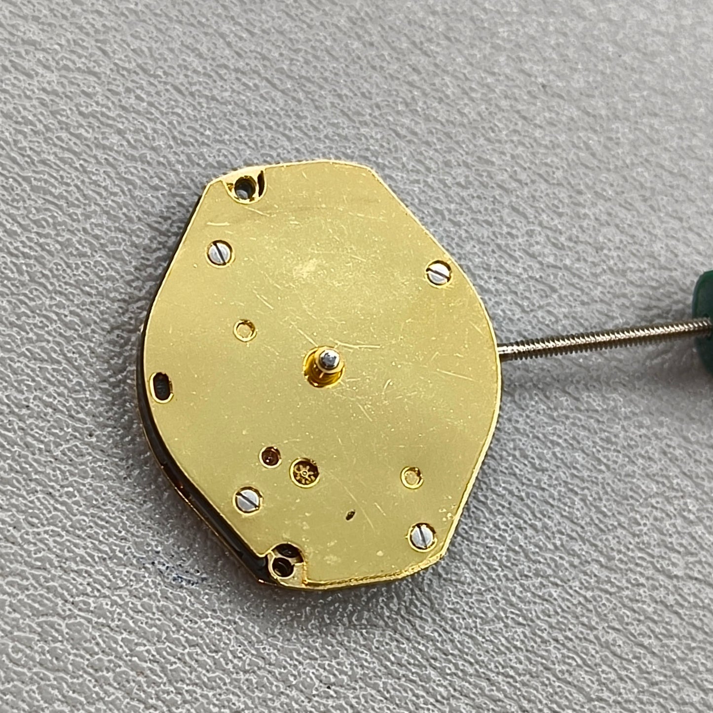Swiss Ronda 1069 Quartz Watch Movement Golden Plated
