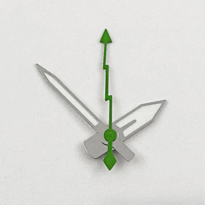 Lightning Second Hand C3 Green Luminous Watch Hands for NH35 NH36 NH38 NH39 NH70