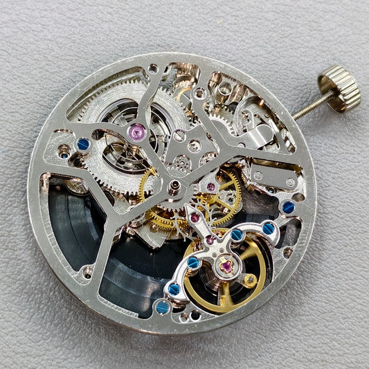 3 Hands Hollow Balance Automatic Mechanical Movement Wheel@6